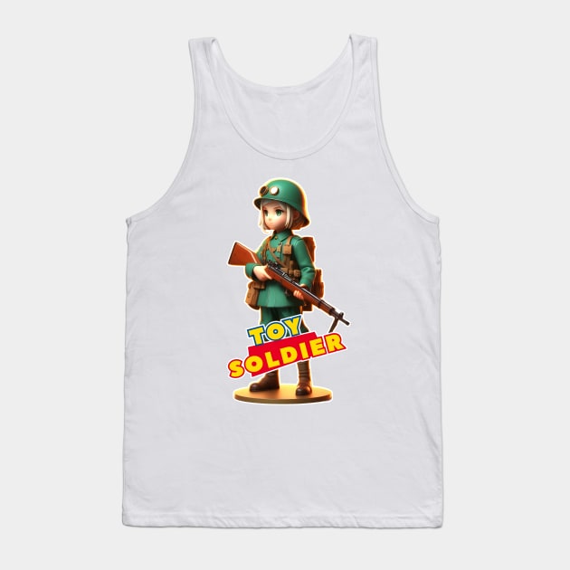 Toy Soldier Tank Top by Rawlifegraphic